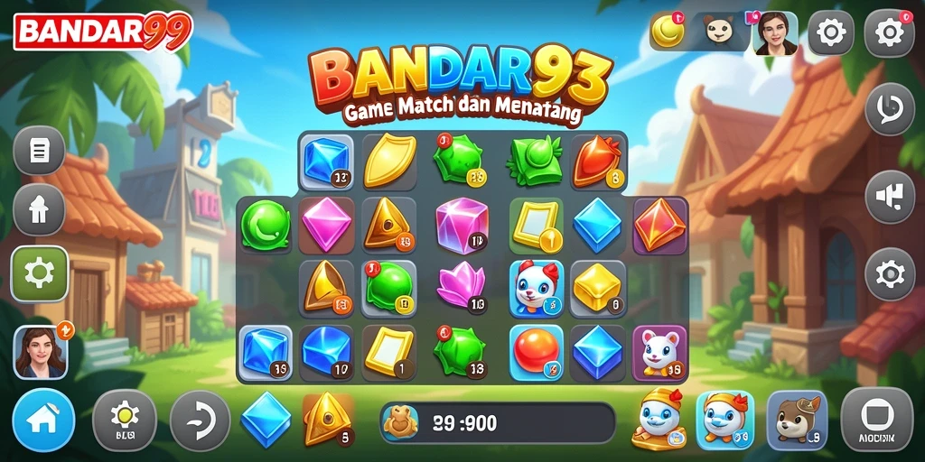 Tampilan menarik dari gameplay BANDAR99 yang penuh dengan warna.