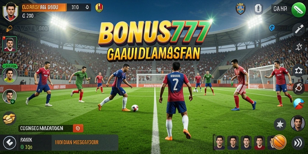 Gameplay seru BONUS777 dengan berbagai cabang olahraga.