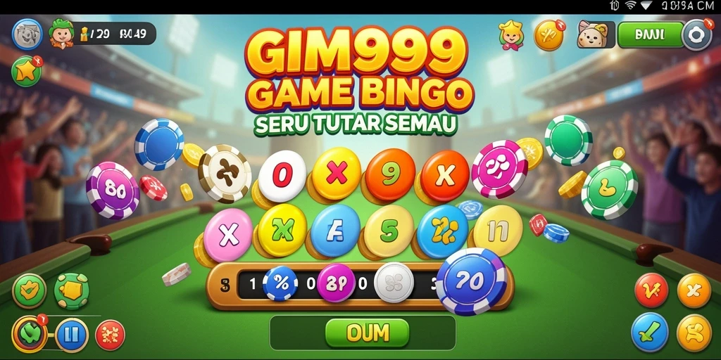Tampilan gameplay GIM999 dengan tema Bingo yang menarik.