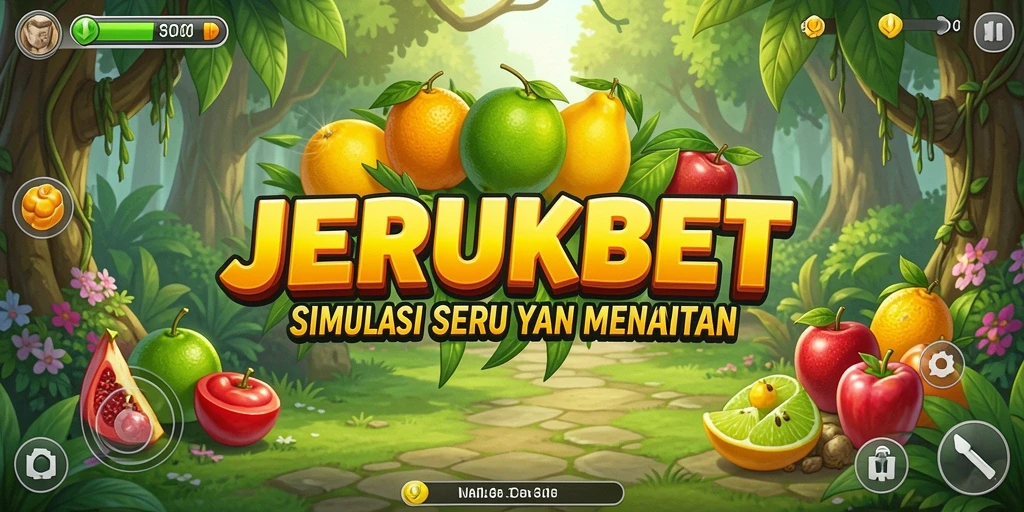 Screenshot utama dari gameplay seru JERUKBET.